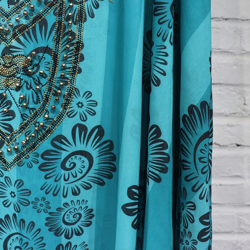 Damenbekleidung Kleid Robe Chiffon Hot Dia und Kanonenperlen mit elastischem Innenrock Quelle fertig vorrätig_voghion.com