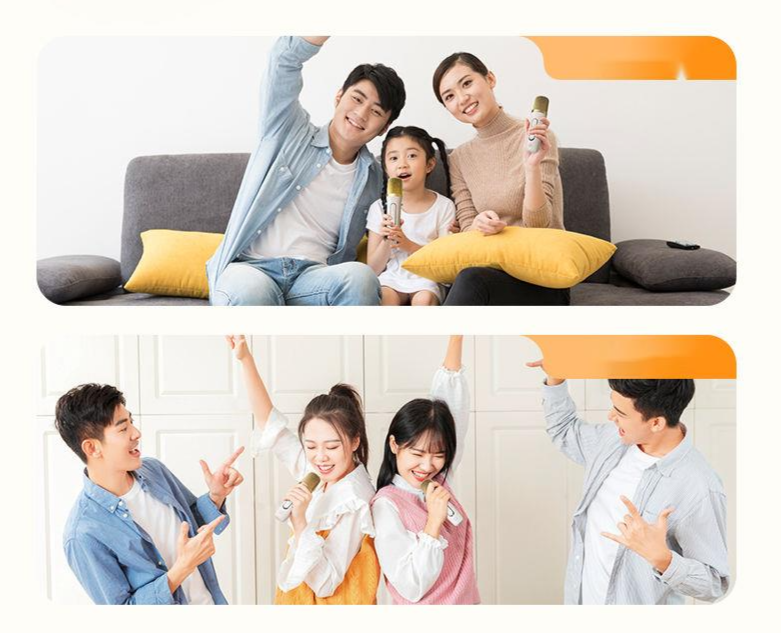 Universele MZ39 Bluetooth draadloze K-Sing luidspreker Buiten zangmicrofoon Thuis KTV_voghion.com