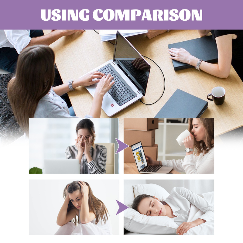 Essential Beautiful Lavender Oil Relieves Anxiety Massage Helps Sleep Relax Physical and Mental Stress Quickly Fall as_voghion.com