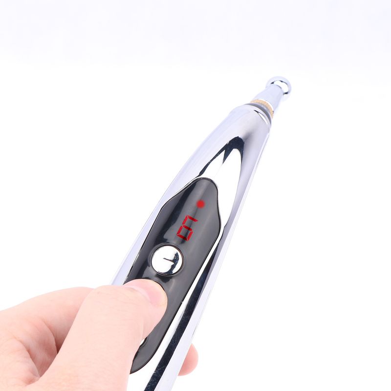 Centre d'acupuncture électronique Détecteur de points ZEHN avec affichage numérique Thérapie laser Massage intensif Point d'acupuncture Stimulateur musculaire Appareil_voghion.com