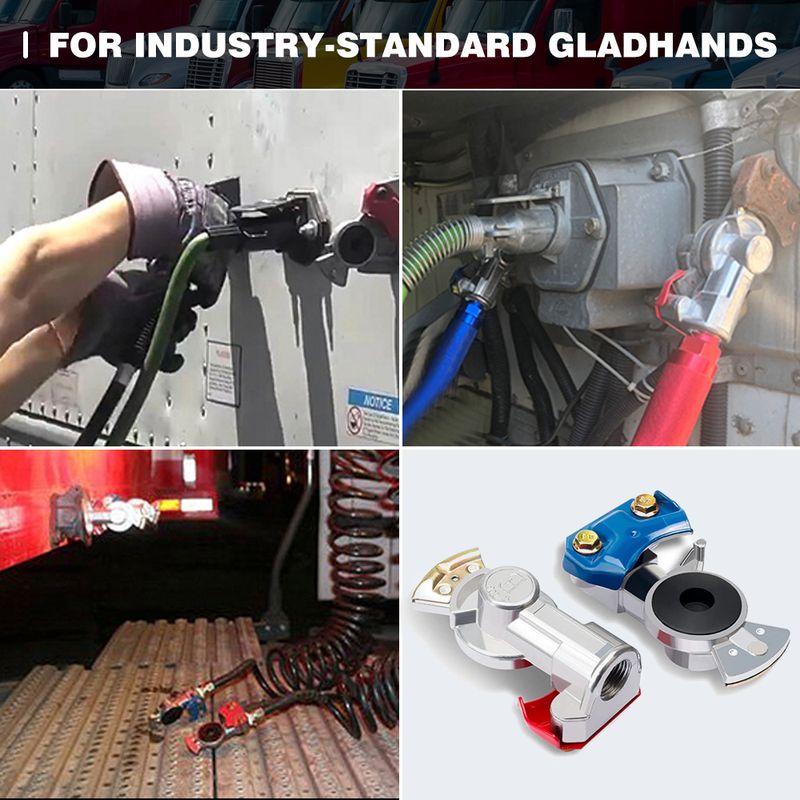 100 kosov tesnil Glad Hand, gumijaste podložke Gladhand, okrogle elastične tesnilke za traktorje, zavorne cevi, zračne cevi, tovornjake, prikolice 10028_voghion.com