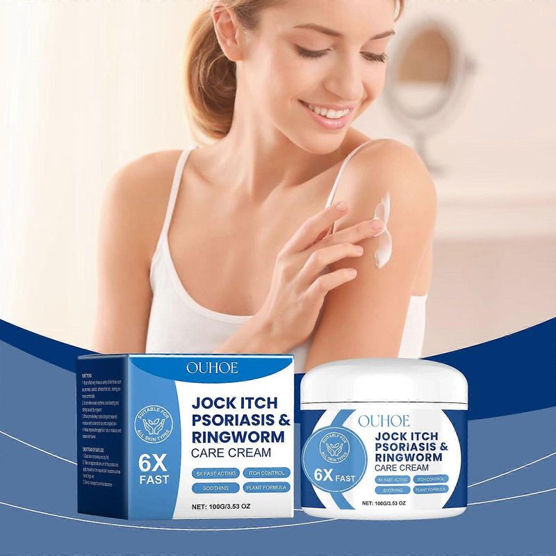 Anti-itch Psoriasises Ringworm Care Cream, Psoriasises Cream Skin Relief Anti-itch Cream, Deeply Nourish And Repair Dry Damaged Skin Barrier_voghion.com