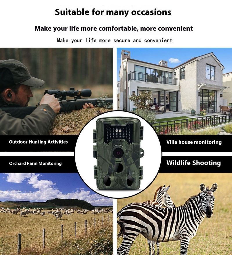High Definition Infrared Outdoor PR1000 36MP High-definition Courtyard Orchard Anti Hunting Camera_voghion.com