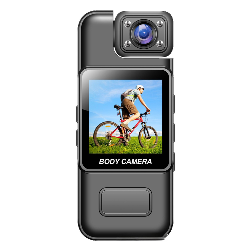 Dash Cam HD 4K Ciclismo ao ar livre Esportes Portátil Com Tela Pequena Visão Noturna Câmera Corporal_voghion.com
