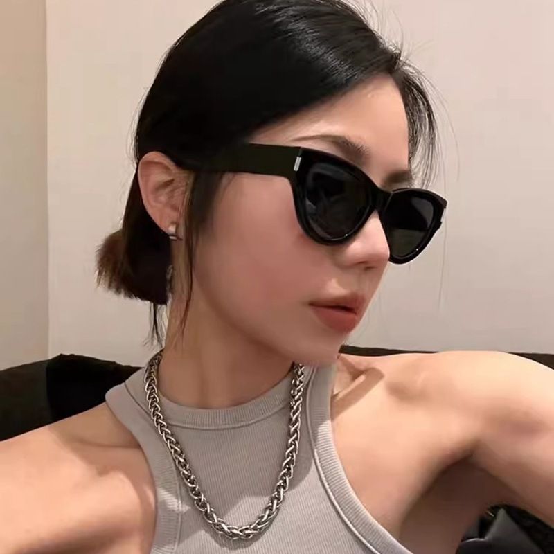 Polarisierte Cat-Eye-Brille für Damen, UV-beständig und hochwertig, neuer großer Rahmen kann mit Myopie kombiniert werden_voghion.com