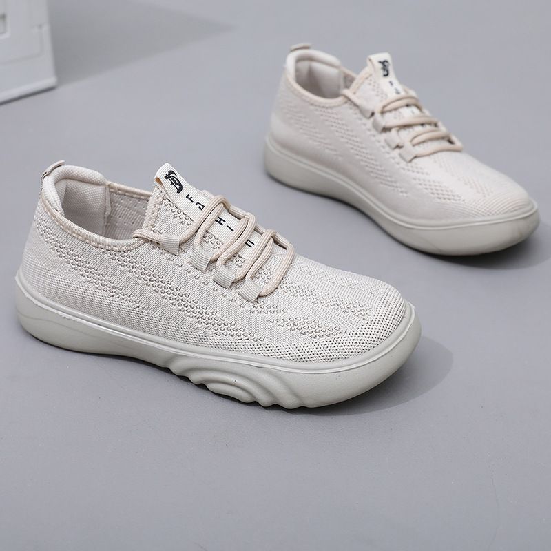 Spring And Autumn New Old Beijing Cloth Women's One Foot Lightweight Le Fu Casual Comfortable Soft Bottom Breathable Mom_voghion.com