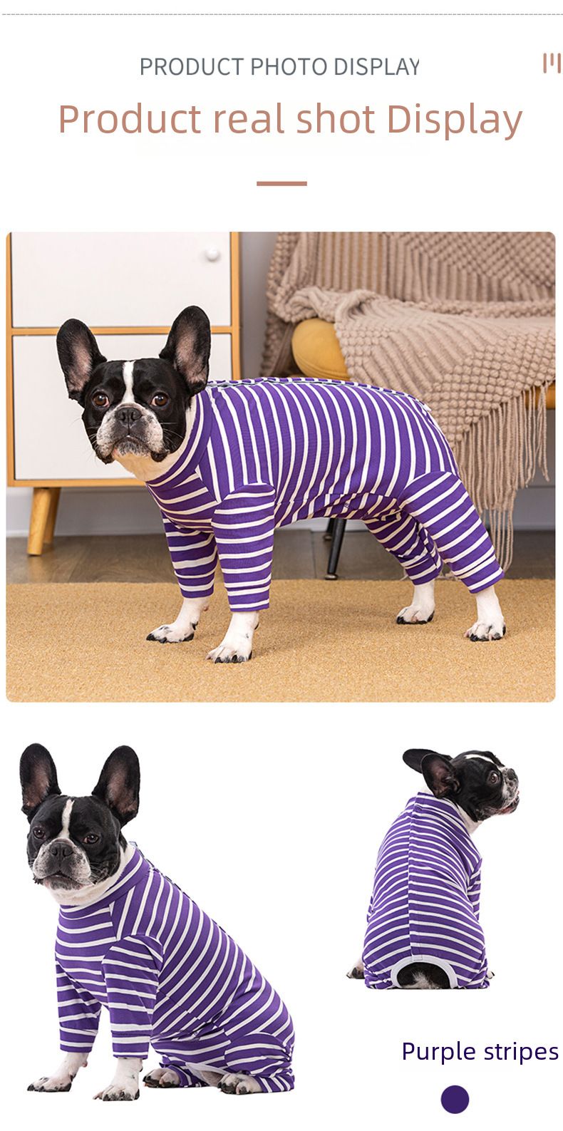 Vestiti per cani da compagnia VIP Schanery Teddy per cani di piccola taglia tutto compreso maschi e femmine quattro stagioni a righe vestiti a quattro zampe_voghion.com