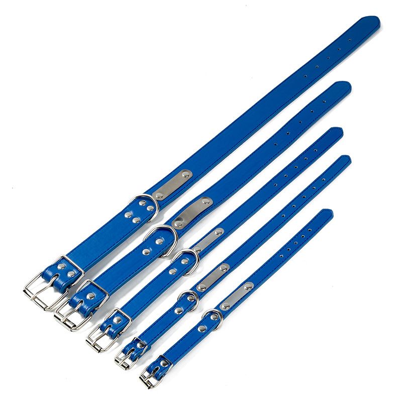 Collare per cani con targhetta identificativa anti-smarrimento per animali domestici in acciaio inossidabile e ferro inciso_voghion.com
