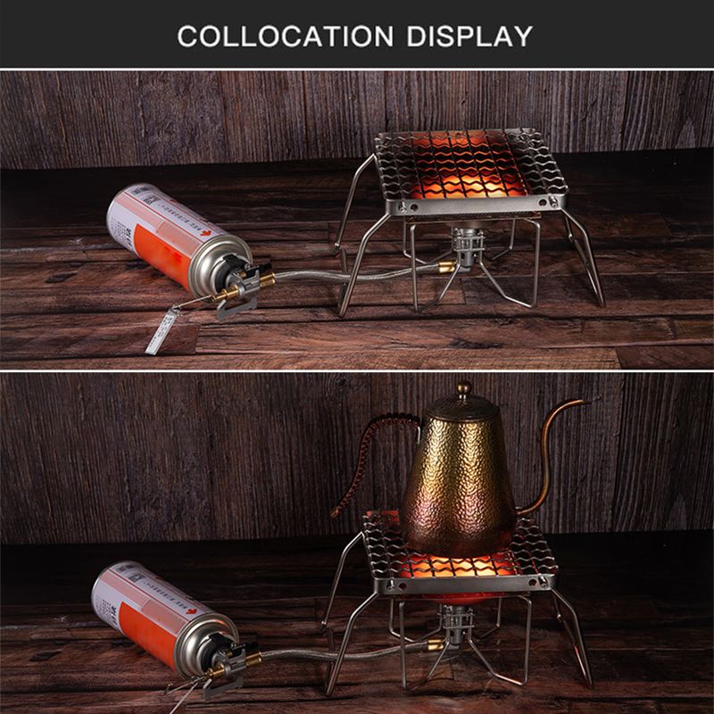 Grate Encrypted Folding Grill Home Portable Outdoor Heavy Duty Barbecue Tool Backpacking Mini Picnic Stainless Steel For Camping_voghion.com