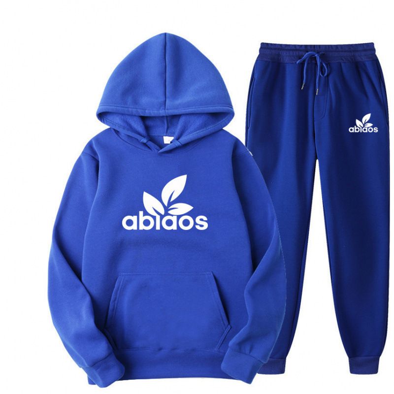 Felpa con cappuccio spessa invernale per uomo, stile coreano, jogger, sportivo, casual, da uomo, due pezzi_voghion.com
