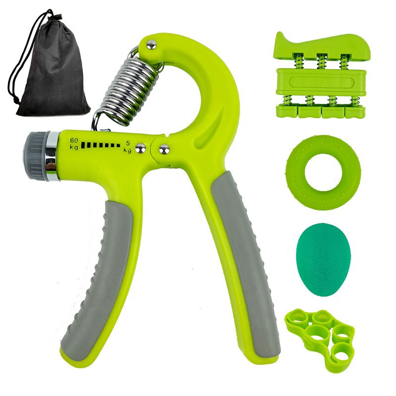 5-teiliges Handkraft-Set in Farbbox für Erwachsene und Kinder, Silikon-Griffbälle für das Handkrafttraining_voghion.com