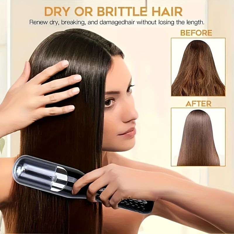 Portable Mini Straightener, Evenly Distributed Heat, Hair Styling Tool, Lightweight Travel Friendly Design_voghion.com