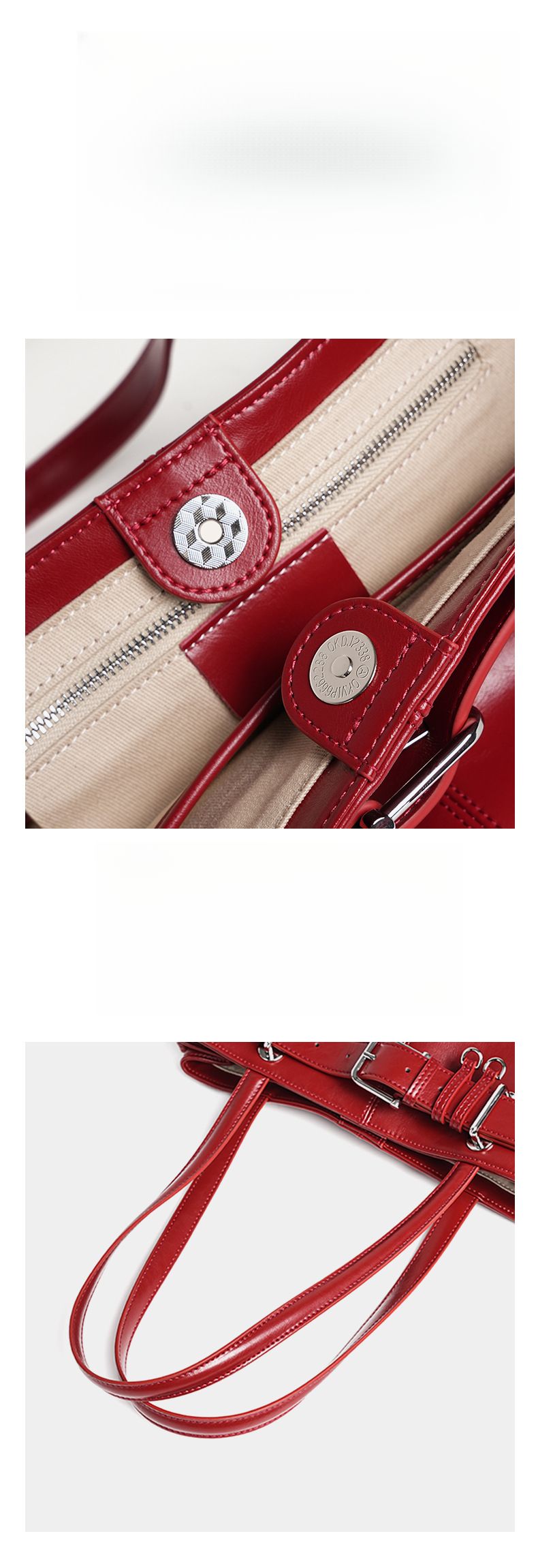 Südkorea Nischendesign 2025 Neue Unterarmtasche Cool Belt Lock Rindsleder Große Kapazität Handtasche Mode Vielseitig Freizeit Personalisiert_voghion.com