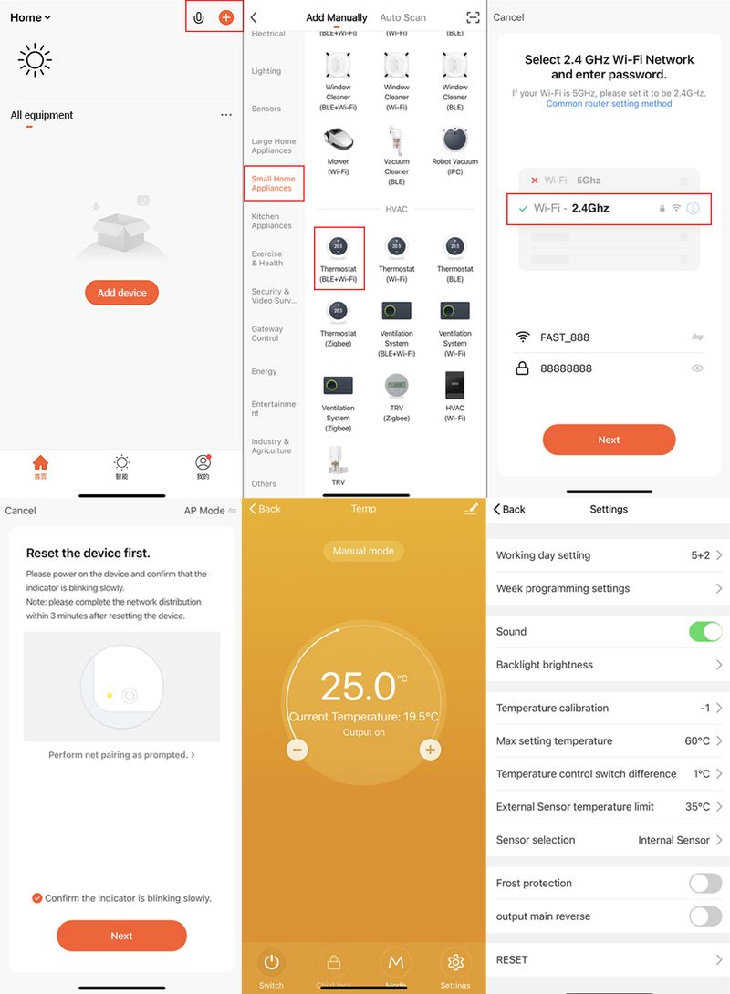 WiFi Akıllı Termostat Sıcaklık Kontrol Cihazı Elektrikli veya Isıtma TRV Su Gaz Kazanı Uzaktan Kumanda ByTuya Alexa Google_voghion.com
