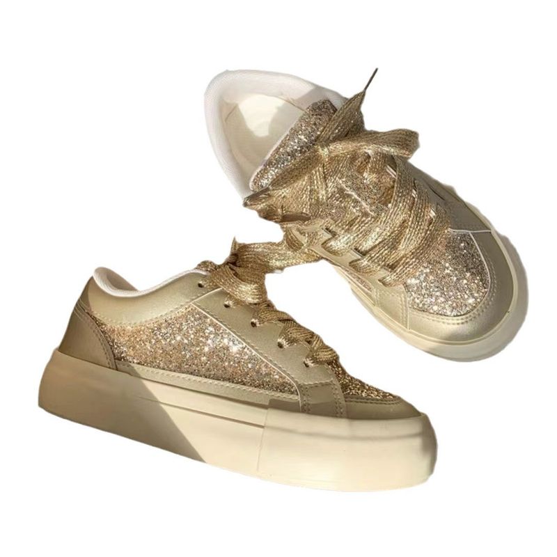 Scarpe casual da donna con suola spessa, versatili e alla moda, con design di nicchia di alta qualità, modello Lu Si 2025, stesso stile._voghion.com