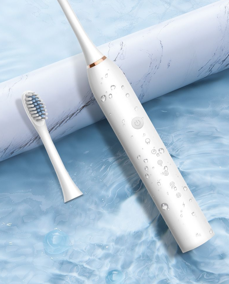New Model Small M Electric Toothbrush Smart Rechargeable DuPot Soft Bristles Soic Vibratio Adult Uisex Couple_voghion.com