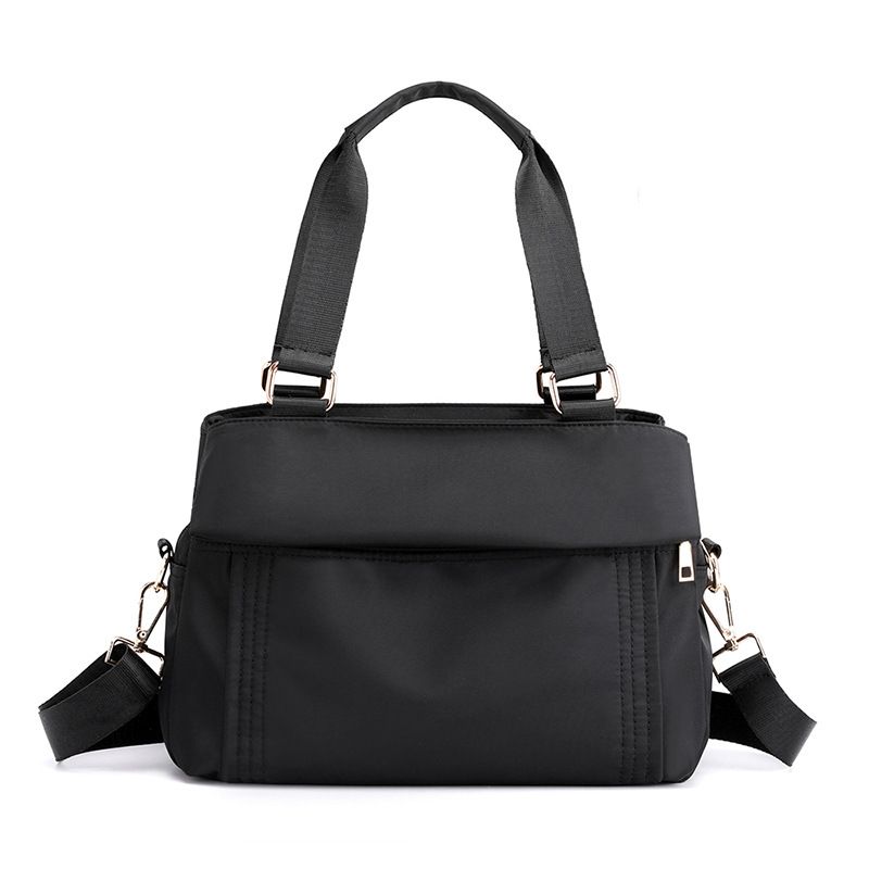 Borsa a tracolla casual in nylon, da donna, semplice e leggera, in tessuto Oxford, alla moda_voghion.com