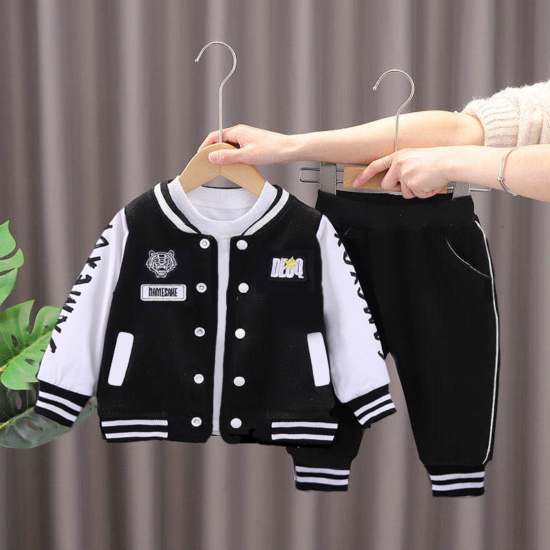Conjunto de ropa de otoño para bebé, conjunto de dos piezas de estilo primavera y otoño para niños de 0 a 1 a 5 años, ropa de moda para niños, novedad de 2023_voghion.com