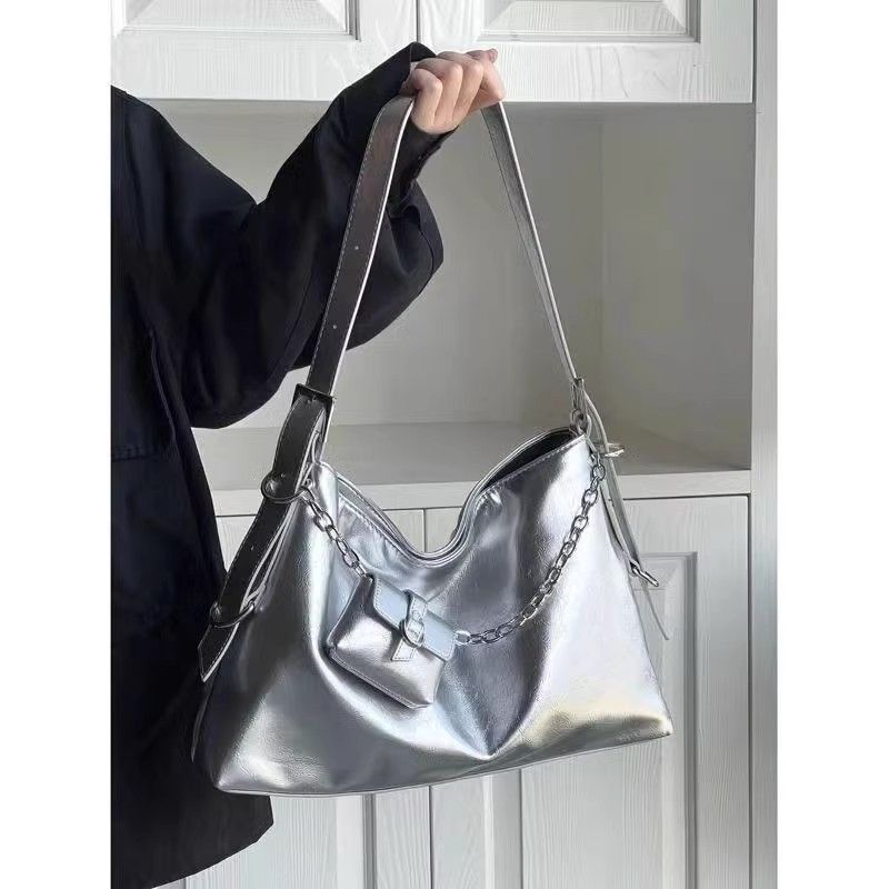 Borsa a tracolla 2025 Primavera ed estate Nuova moda femminile Grande capacità Borsa a tracolla Casual Cento_voghion.com