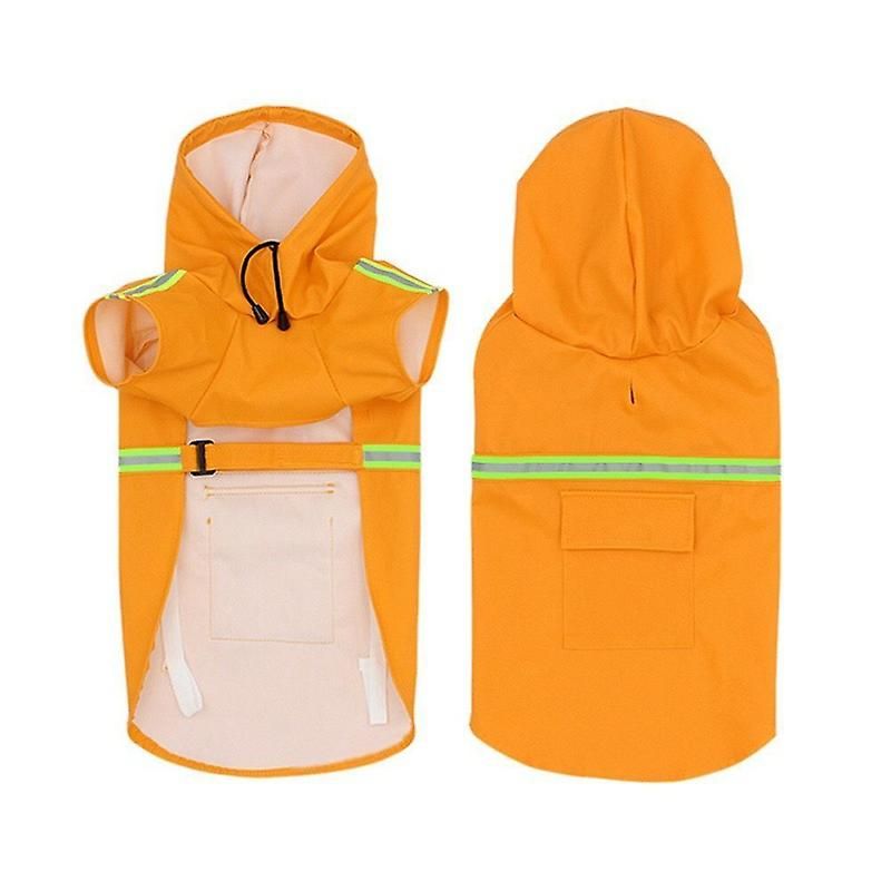 Dog Raincoat Dog Raincoat With Hood Windproof Raincoat 3XL_voghion.com