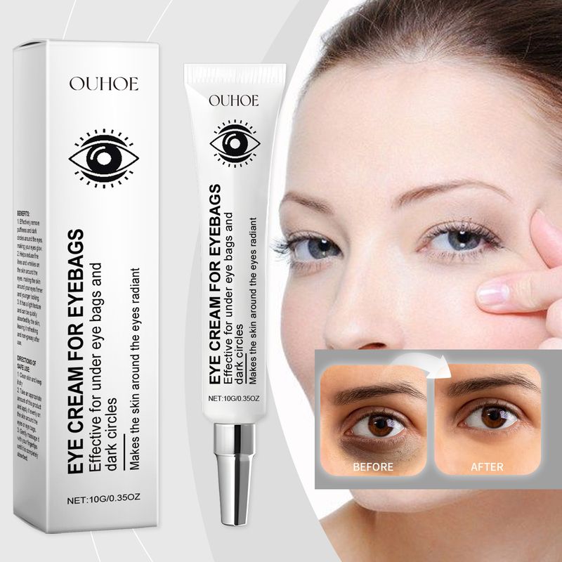 OUHOE Eye Cream For Eyebags, Mild Skin Lotion To Reduce Puffy And Dark Circles Under The Eyes_voghion.com