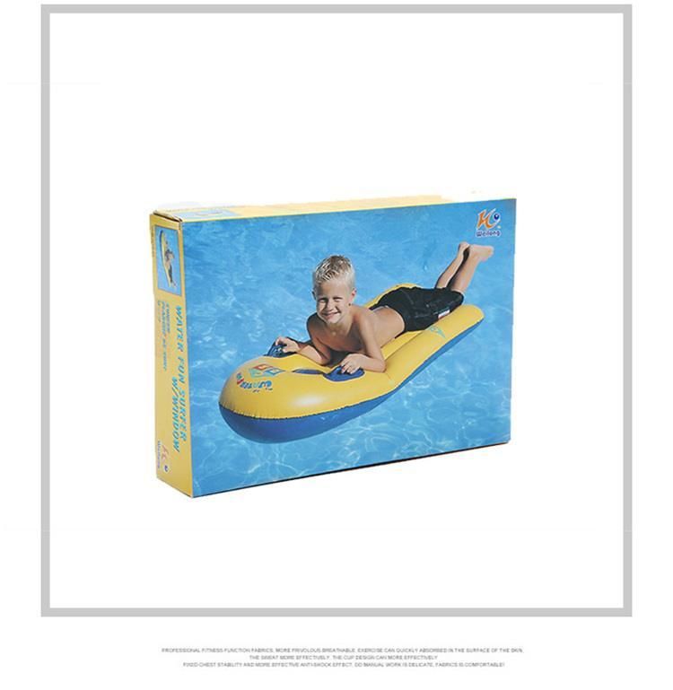 Planche de surf pour enfants, flotteur de natation pour piscine de plage, planche de ski nautique de sauvetage allongée, radeau flottant_voghion.com