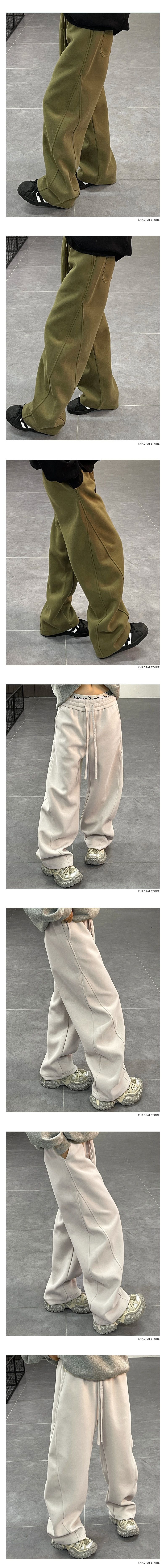 Men's Cargo Jogger Pants - Heavyweight Fleece-Lined Straight Leg Sweatpants For Casual & Sporty Look (Regular/Winter, Multiple Colors & Sizes)_voghion.com
