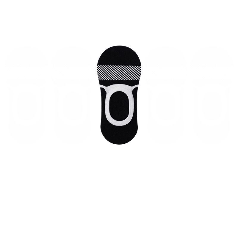 2025e Men's Boat Summer Thin Cotton Deodorant Sweat-Absorbing Invisible Non-Slip Sports Ankle Socks With Silicone_voghion.com