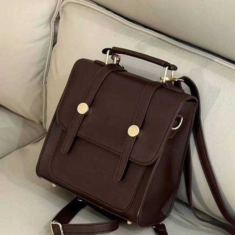 American Small Buckle Backpack, Oxford Crossbody Bag, Student Commuter Bag, Three Different Ways To Carry, Fashionable And Versatile_voghion.com