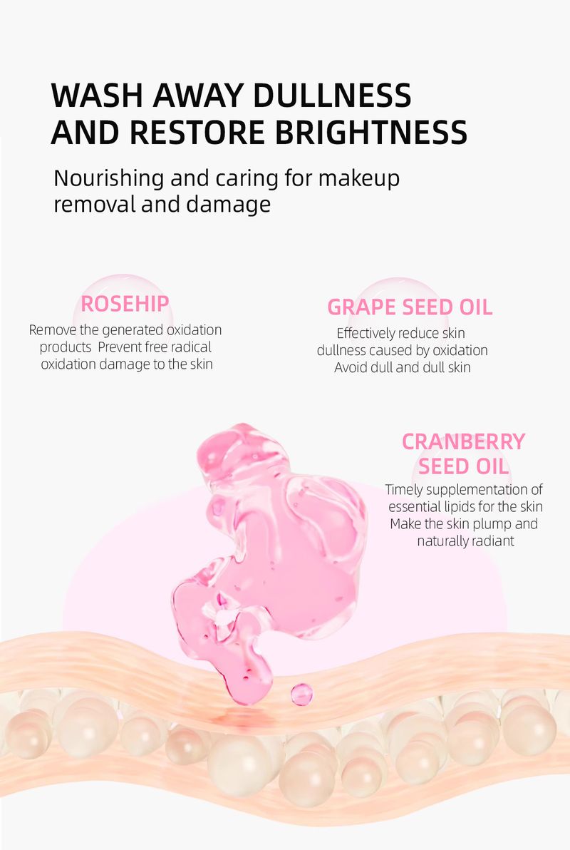 Maffick 20 Kapseln Packung Wimpern Gesicht Sanfte Tiefenreinigung Feuchtigkeitsspendende Haut Beruhigende Make-Up Entferner_voghion.com