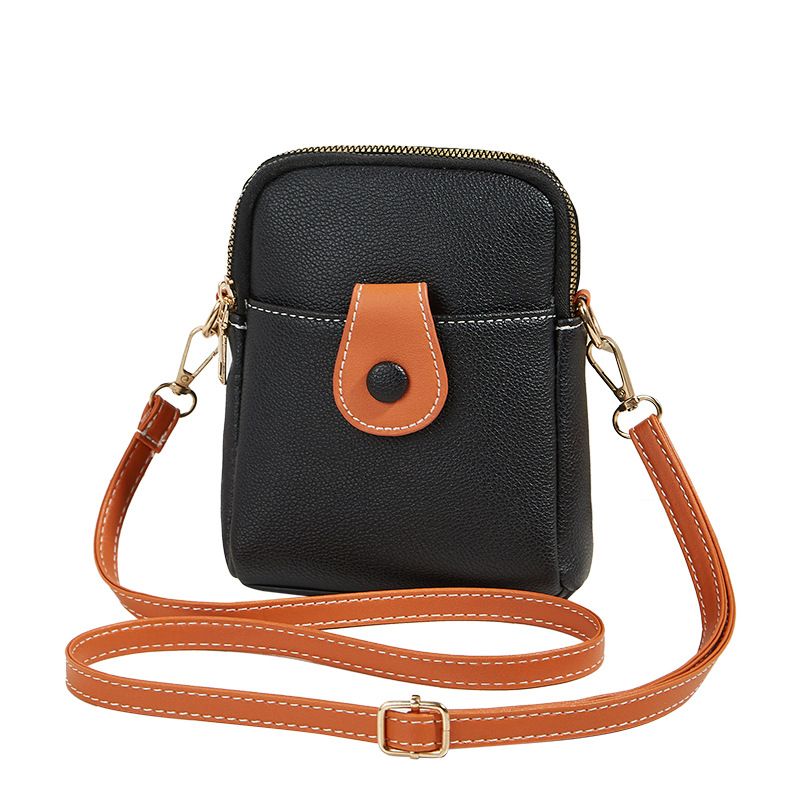 Borsa a tracolla monospalla da donna estiva, di alta qualità, quadrata, semplice, con blocchi di colore, versatile_voghion.com