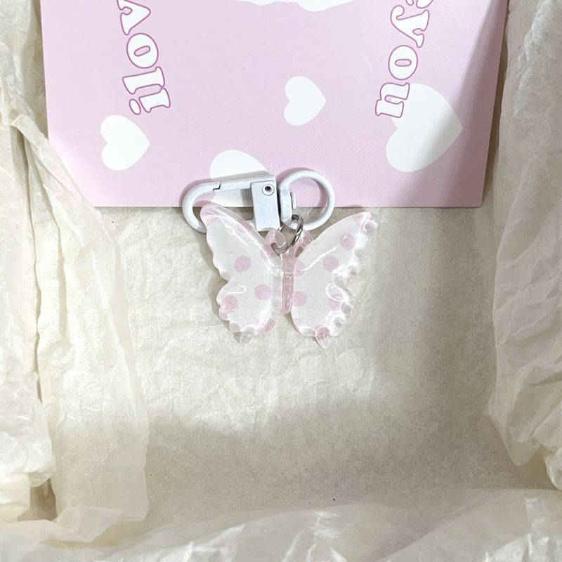 Portachiavi per auto di alta qualità con ciondolo per borsa zaino da ragazza con fiocco dolce fata_voghion.com