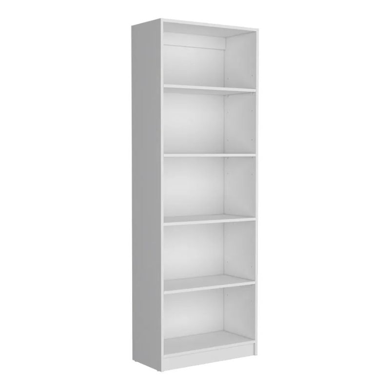 Libreria Benzoni bianca per ufficio a 4 ripiani_voghion.com