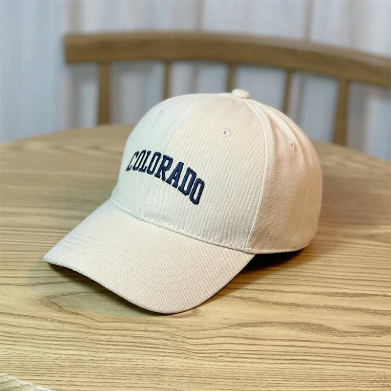 Three dimensional letter embroidered hat for women's autumn and winter new duckbill hat casual versatile baseball cap_voghion.com