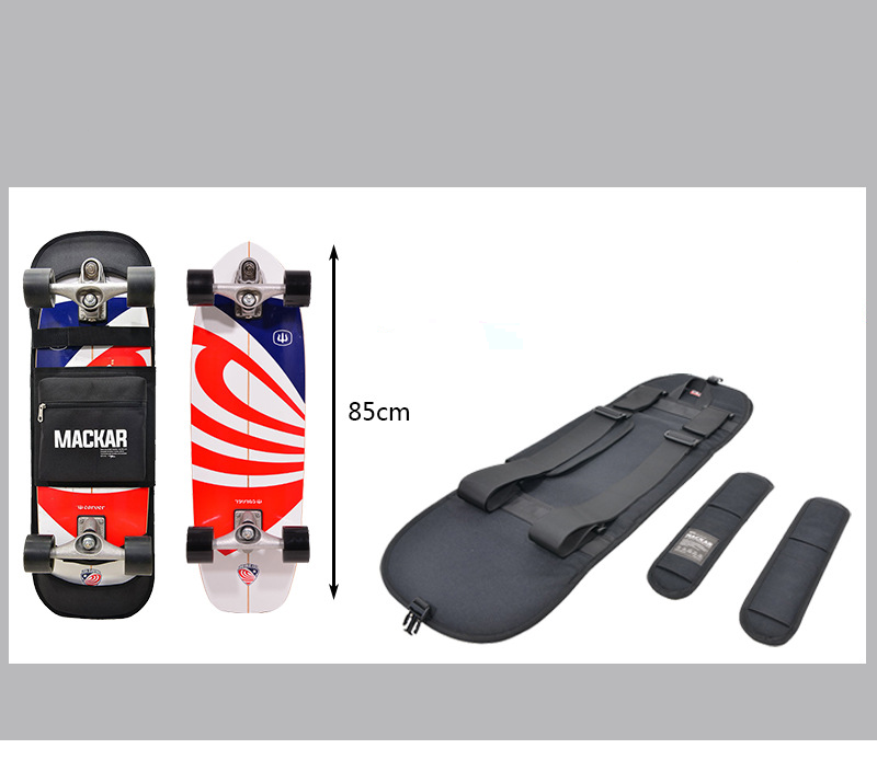 Bagasje og vesker Ny skateboardveske Firehjuls elektrisk skateboard skulderveske surfebrett dobbel klatring sports lettvektsbretttrekk_voghion.com