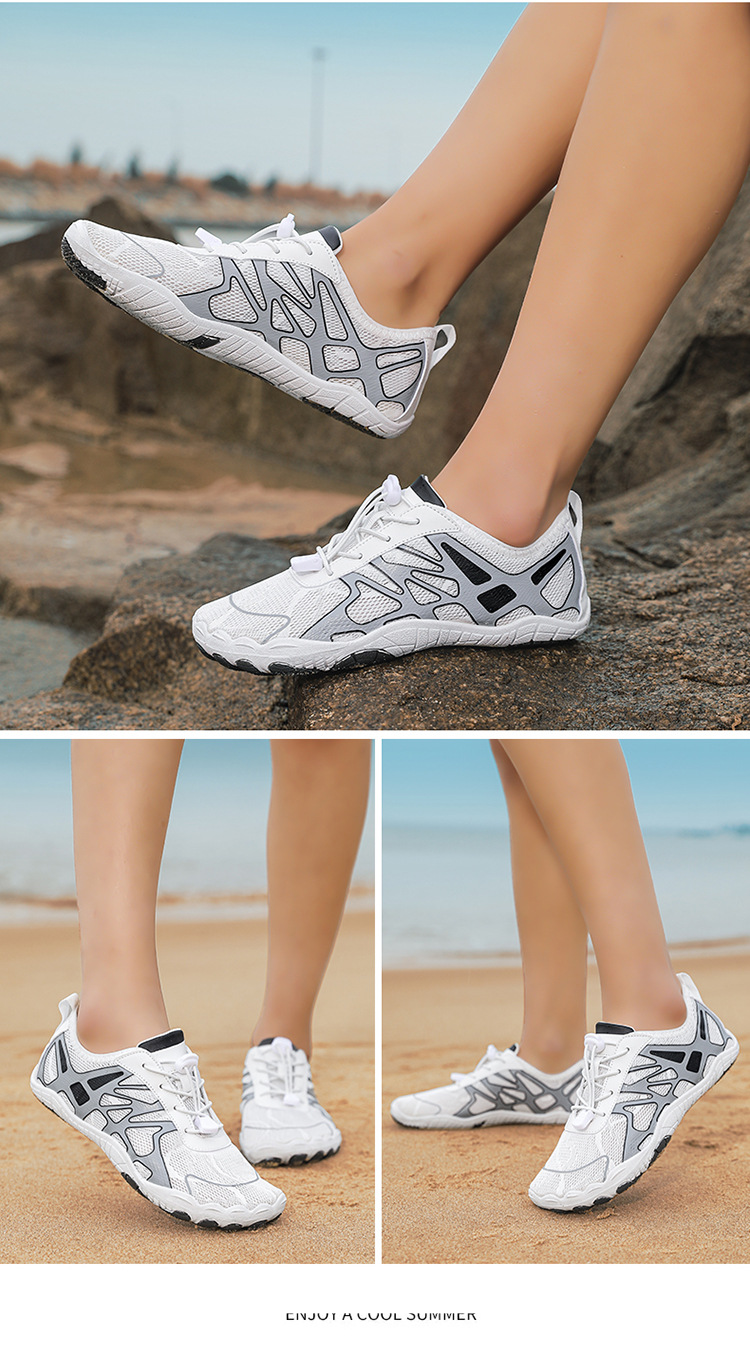 Atmungsaktive Fünf-Finger-Sportschuhe für den Außenbereich, rutschfeste Freizeitschuhe für den Strand, Gummisohle, Watschuhe, schnelltrocknendes Angeln_voghion.com