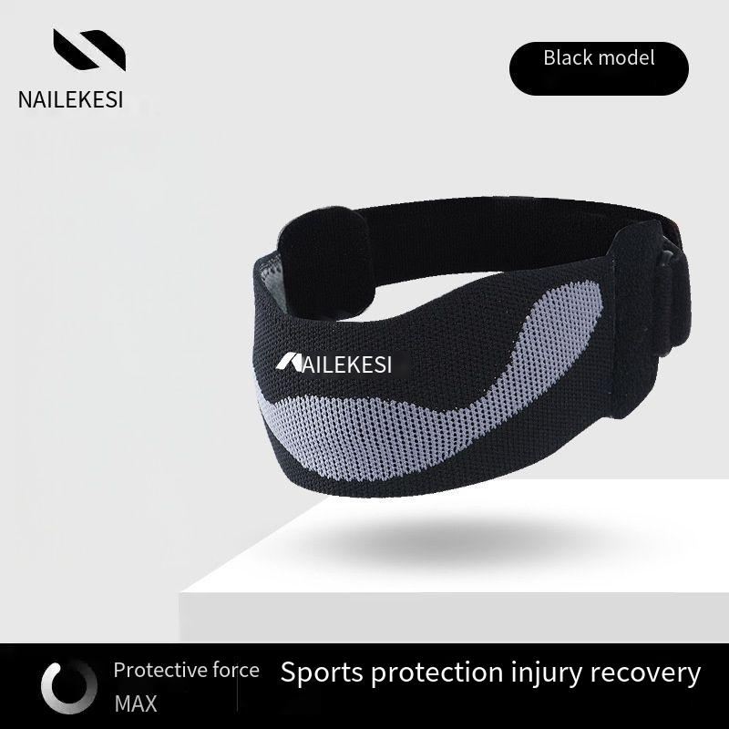 Professionele unisex kniebrace voor hardlopen, wandelen, badminton en sport - ademende compressiekous met siliconen vulling_voghion.com