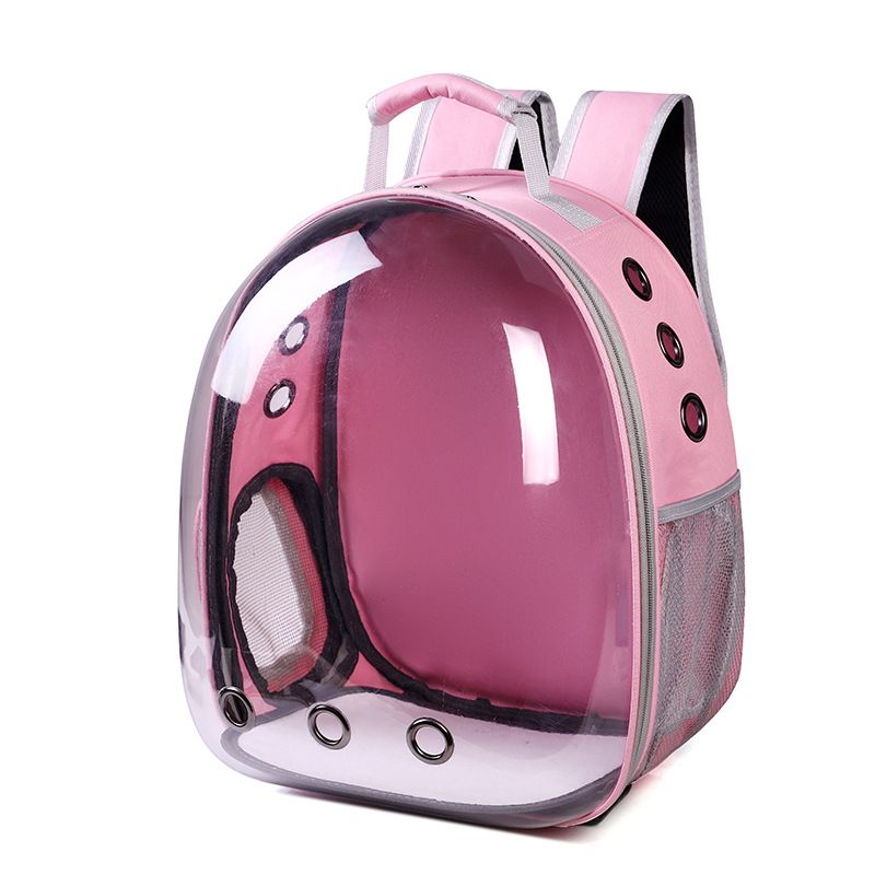 Zaino per gatti, grande capacità, trasparente, per cani, portatile, impermeabile, per animali domestici_voghion.com