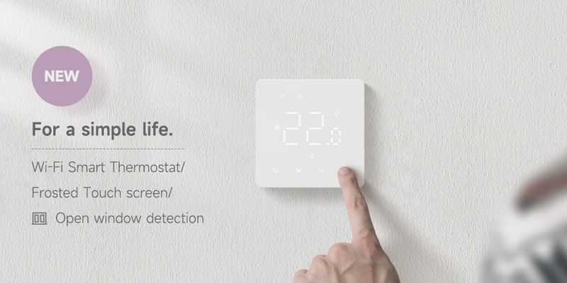 Thermostat WIFI Beok Tuya Smart Home Chauffage électrique Chaudière à gaz Chaudière à gaz Contrôleur de température LED numérique Alice_voghion.com