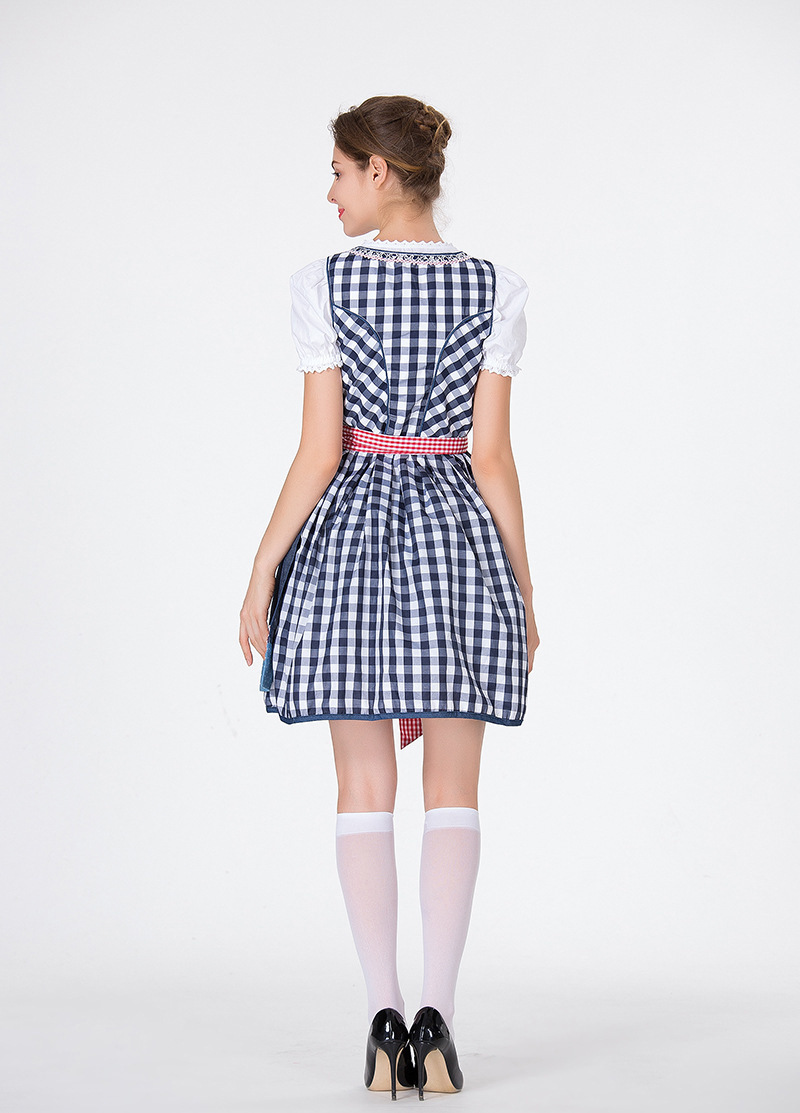 Damenbekleidung Neues echtes Plus-Size-Halloween-Biermädchenkleid, körperformendes Bühnenkostüm, Dienstmädchenkostüm_voghion.com