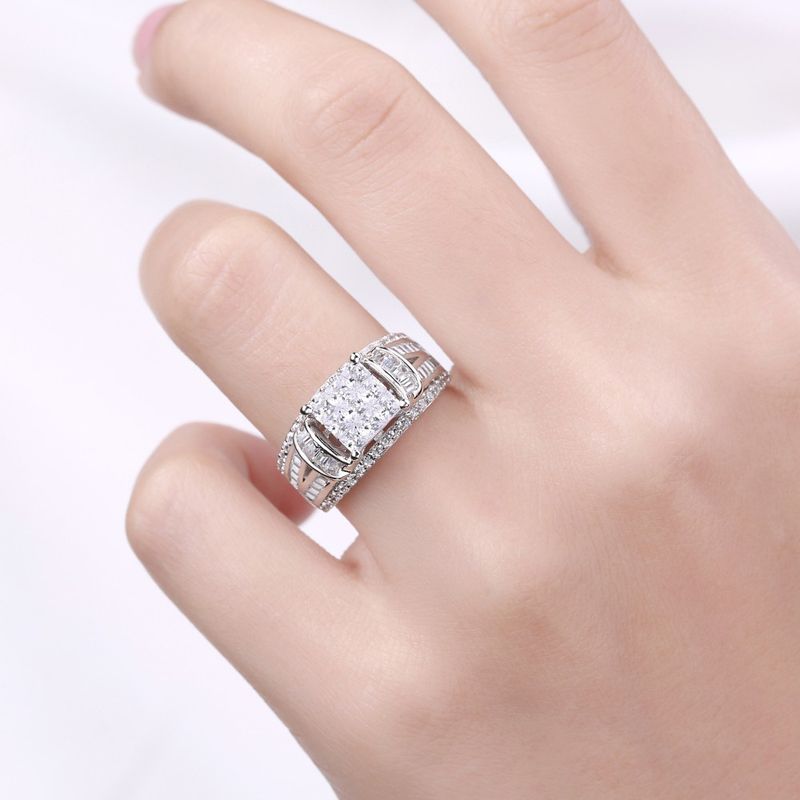 Cao Shis Wide Edition Hochzeits- und dominanter Vollarm-Zirkon-Set-Herren-Luxus-Business-Stil-Ring_voghion.com