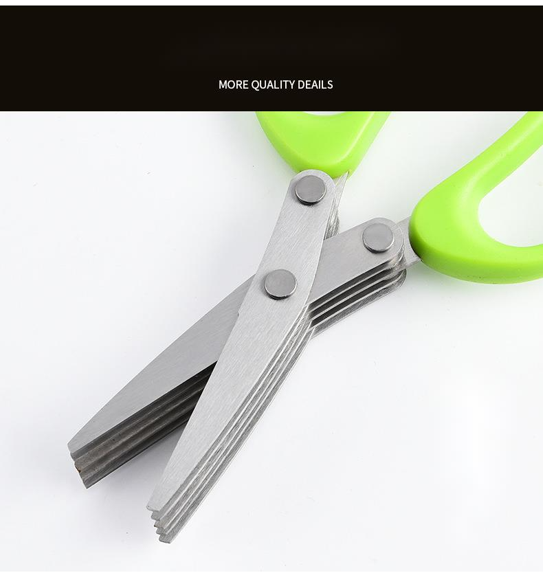 Cucina in acciaio inox multistrato multifunzionale scalogno tre cinque strati creativo cibo per bambini famiglia verdura_voghion.com