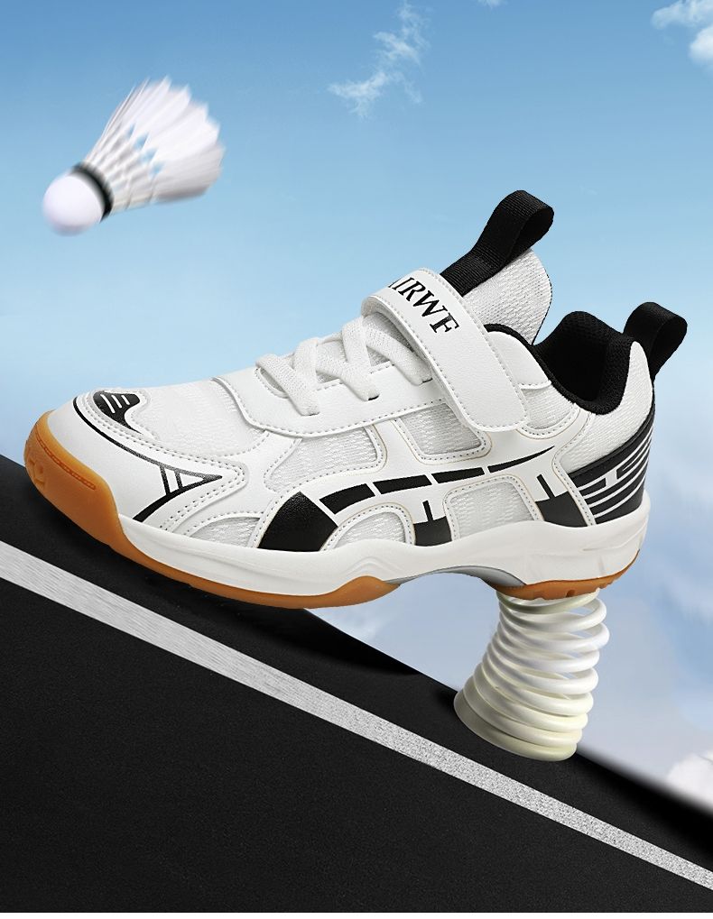 Professionelle Badmintonschuhe für Jungen und Mädchen, atmungsaktive Mesh-Tischtennisschuhe, Kinder-Sneaker, rutschfeste Kinder-Trainingsschuhe_voghion.com