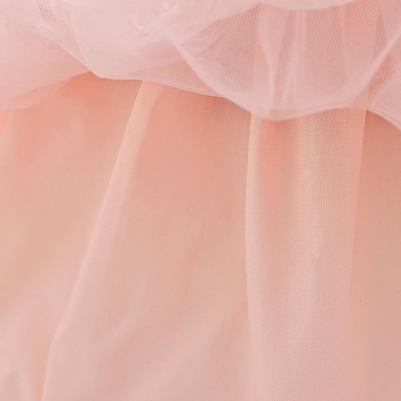 Vestito da principessa per bambini, nuovo vestito da bambina di mezza età, festa di compleanno, gonna tutù dolce in rete ricamata a bolle_voghion.com