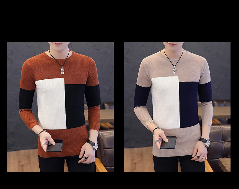 Nieuwe herfst- en wintercasual truien voor heren, plus fluweelzachte, losse en modieuze herentops met lange mouwen, onderhemden en veelzijdige herenkleding_voghion.com