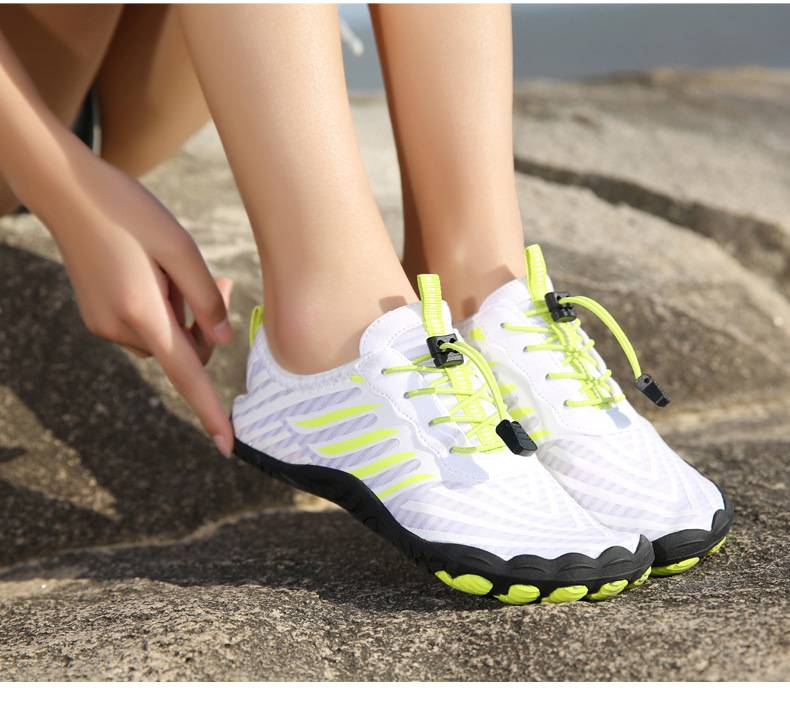 Scarpe da acqua unisex ad asciugatura rapida con suola antiscivolo, leggere e traspiranti per nuoto, spiaggia, yoga e avventure all'aria aperta._voghion.com