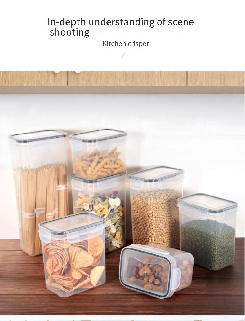 42-Piece BPA-Free Plastic Food Storage Container Set – Airtight Stackable Pantry Organizers For Dry Goods, Spices & Coffee_voghion.com