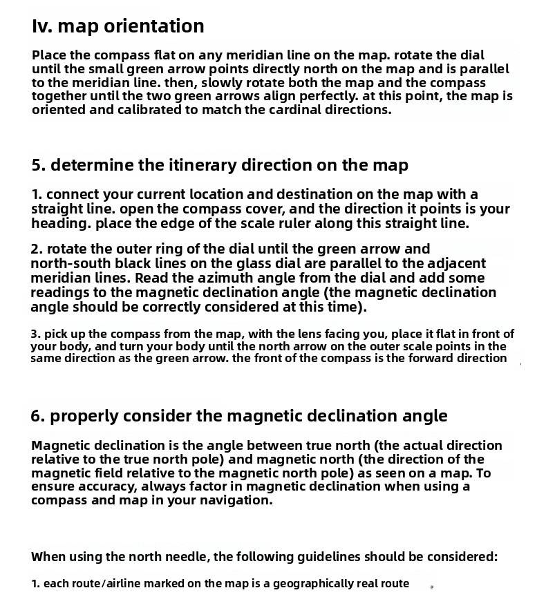 Source Manufacturer American Outdoor Multifunctional Compass High Precision Professional Camping Luminous North Needle_voghion.com