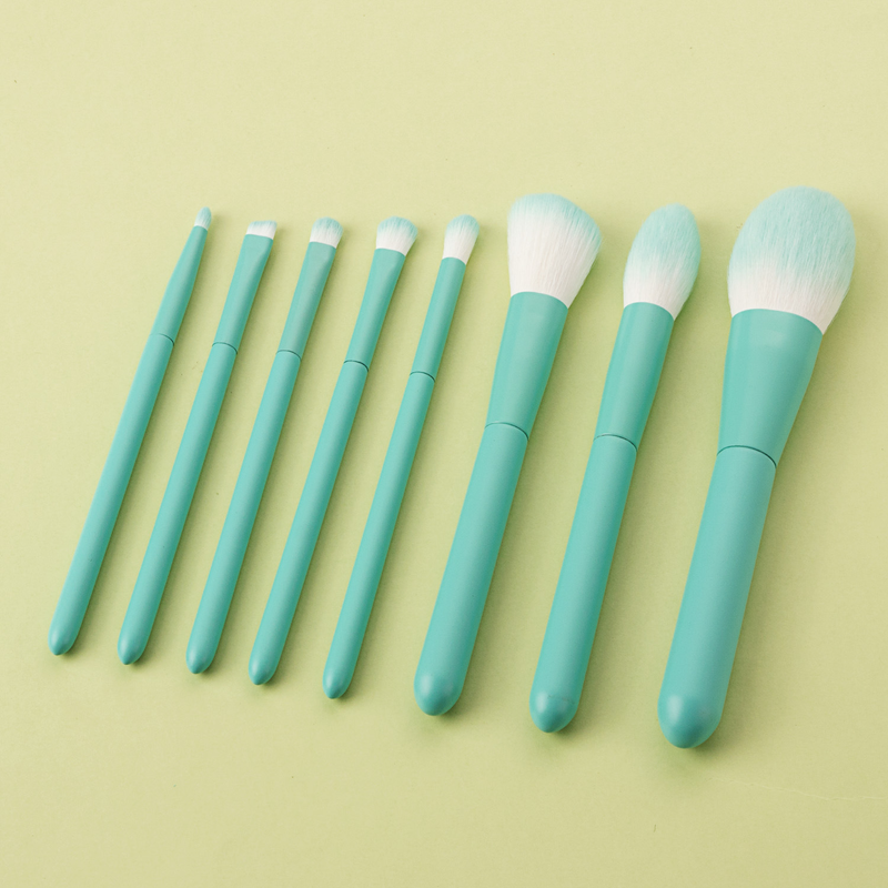8 pcs makeup brushes set makeup tools beauty portable factory GUJHUI_voghion.com