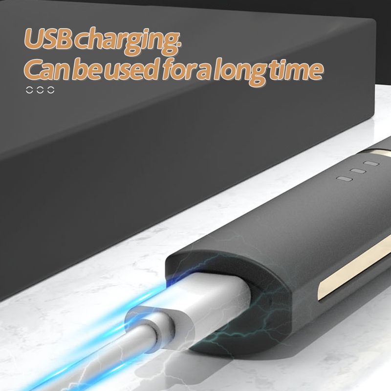 Electric Heating Curling Clip Rechargeable Portable Eyelash Curler_voghion.com